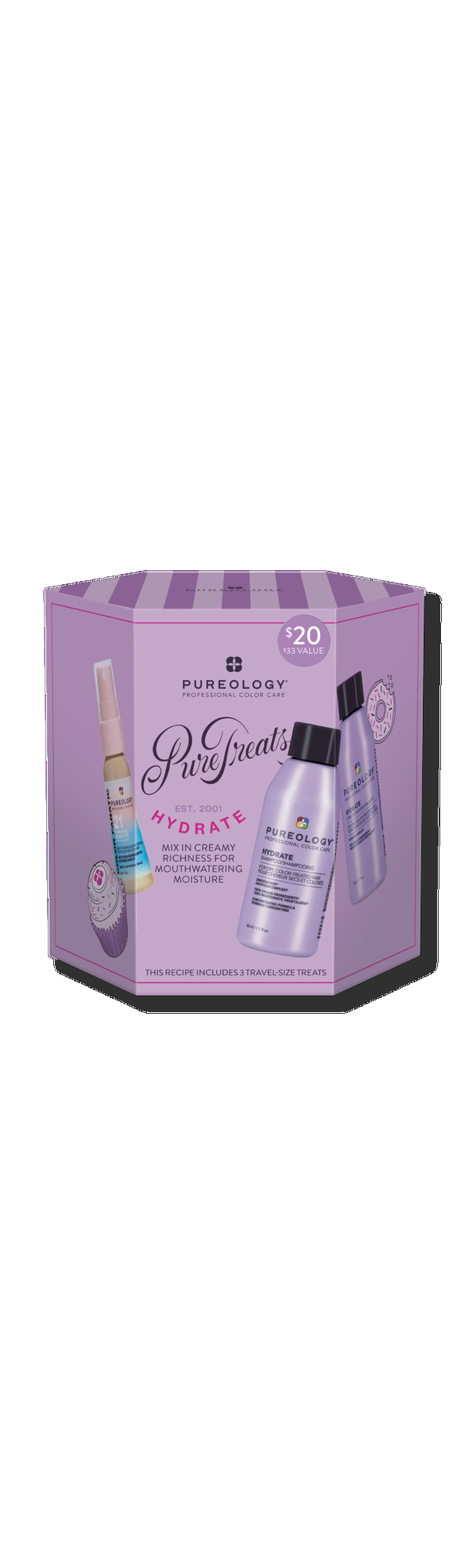 Ulta Pureology  Pure Treats Hydrate Holiday Mini Kit for Dry Hair