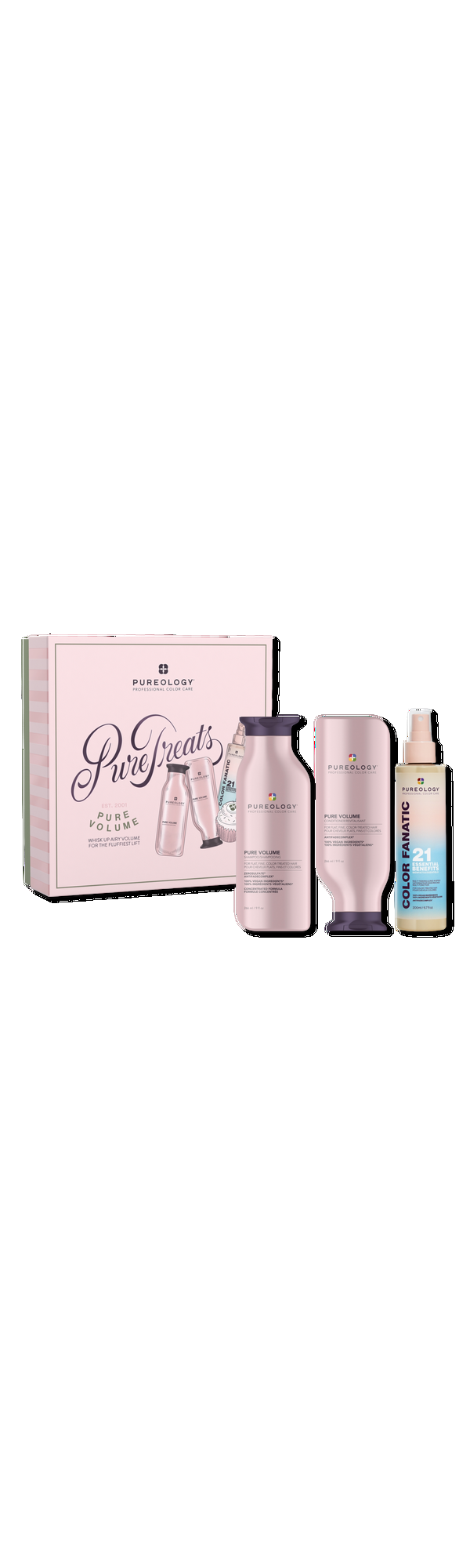 Ulta Pureology  Pure Treats Pure Volume Holiday Kit for Lightweight Volume & Color Protection