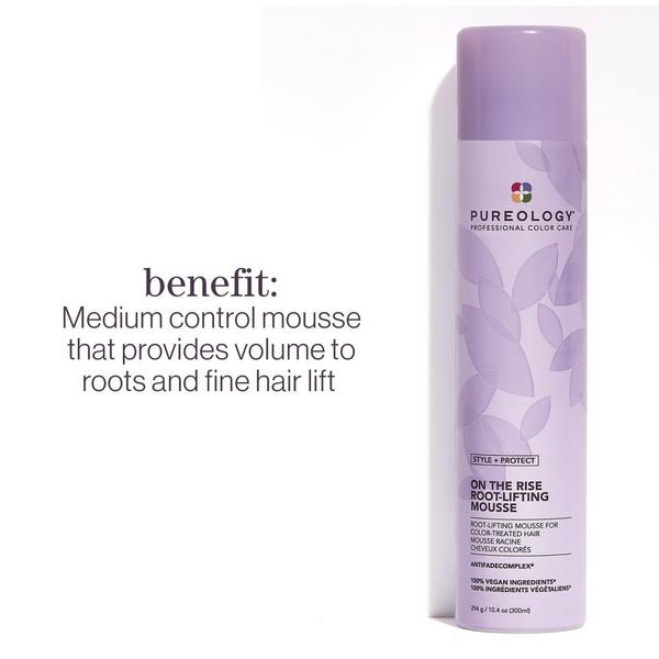 Ulta Pureology  Style + Protect On The Rise Root Lifting Mousse