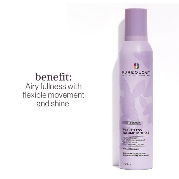Ulta Pureology  Style + Protect Weightless Volume Mousse