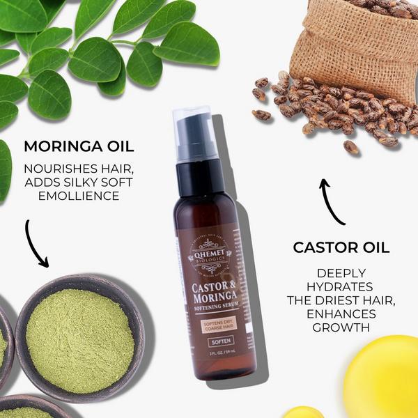 Ulta Qhemet Biologics  Castor & Moringa Softening Serum