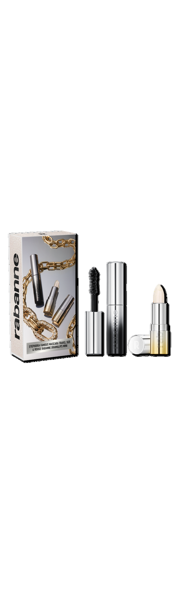 Ulta Rabanne  Must Have Minis Famous Mascara & Dramalips Lipstick Set