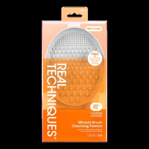 Ulta Real Techniques  Handheld Textured Makeup Brush Cleansing Palette