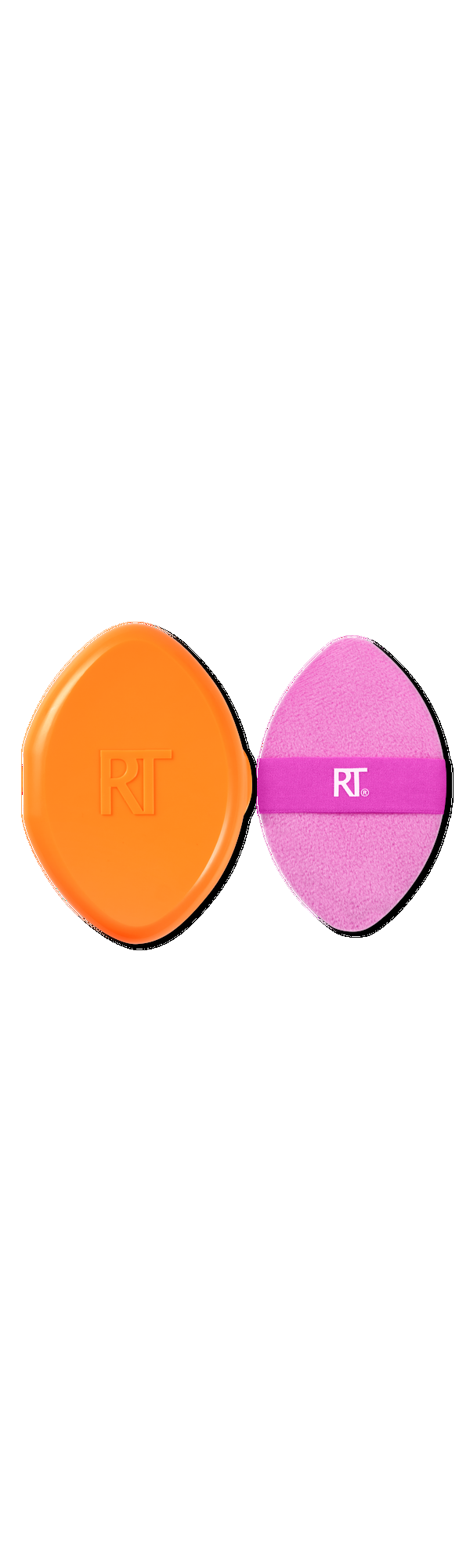 Ulta Real Techniques  Miracle 2-In-1 Dual-Sided Powder Puff + Travel Case