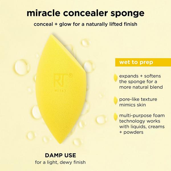 Ulta Real Techniques  Miracle Complexion Sponge + Concealer Sponge Duo