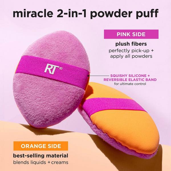 Ulta Real Techniques  Miracle Complexion Sponge + Miracle 2-In-1 Powder Puff