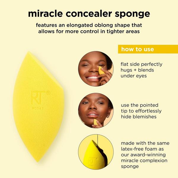 Ulta Real Techniques  Miracle Concealer Makeup Sponge