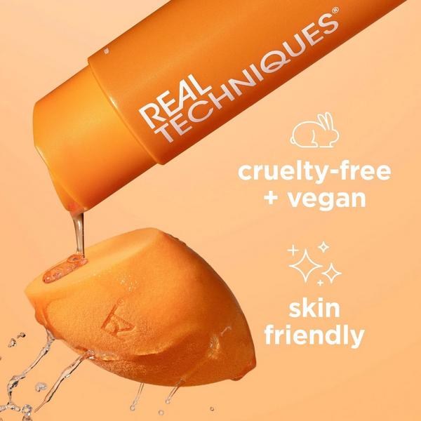 Ulta Real Techniques  Miracle Deep Brush + Sponge Cleansing Gel