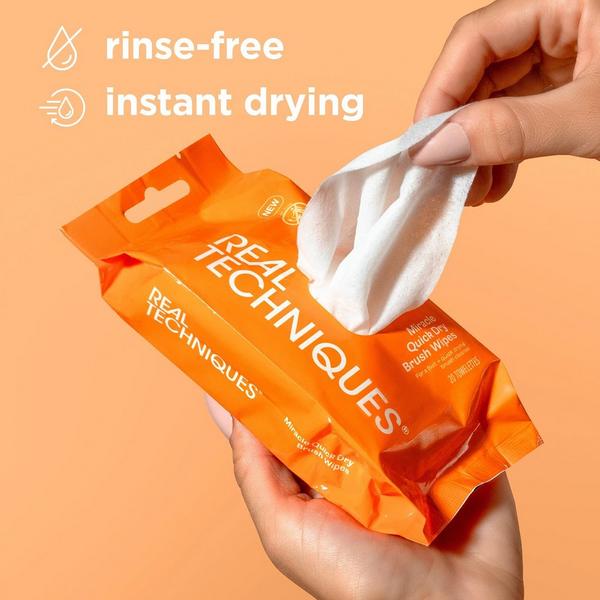 Ulta Real Techniques  Miracle Quick Dry Makeup Brush Wipes