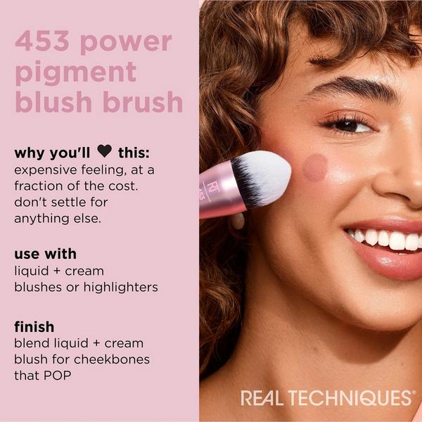 Ulta Real Techniques  Power Pigment Blush Makeup Brush