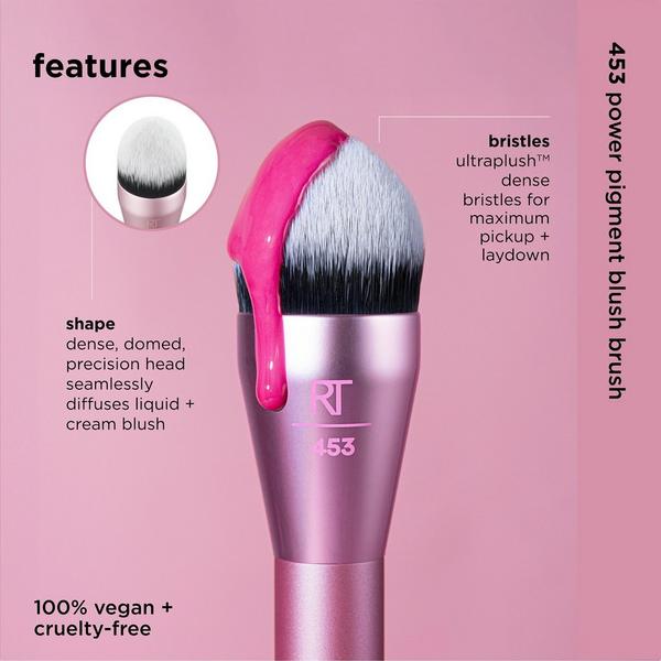Ulta Real Techniques  Power Pigment Blush Makeup Brush