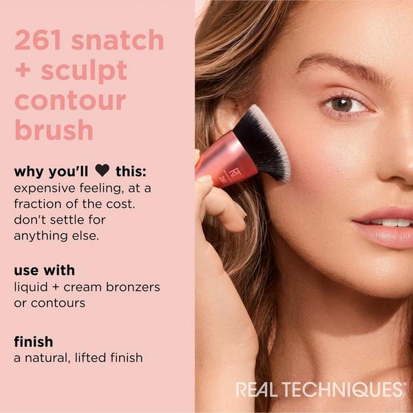 Ulta Real Techniques  Snatch + Sculpt Contour Makeup Brush