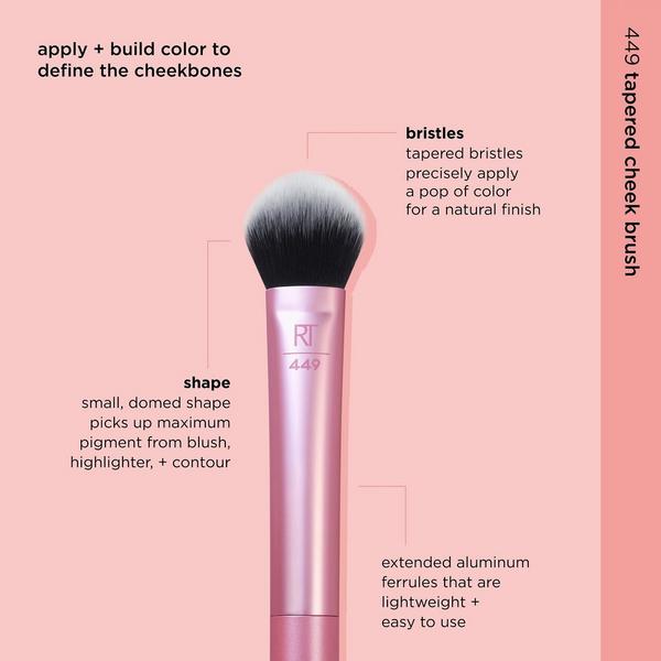 Ulta Real Techniques  Tapered Cheek Face Makeup Brush