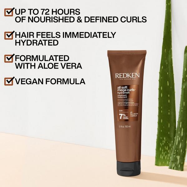 Ulta Redken  All Soft Mega Curls Hydramelt Leave-In Treatment