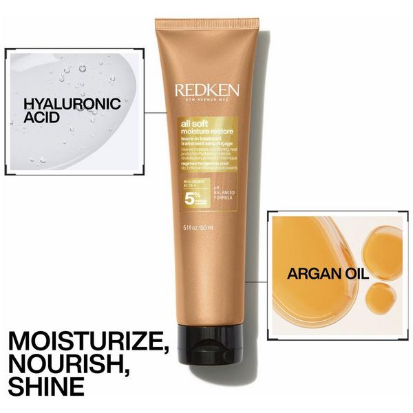 Ulta Redken  All Soft Moisture Restore Leave-In Treatment With Hyaluronic Acid