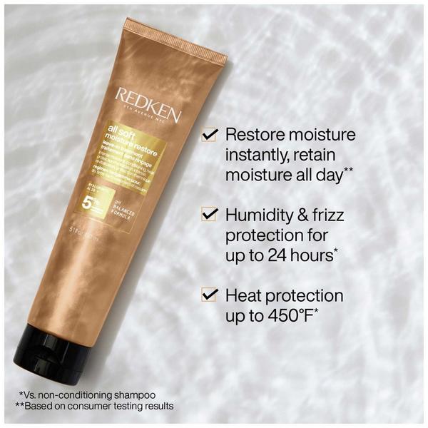 Ulta Redken  All Soft Moisture Restore Leave-In Treatment With Hyaluronic Acid