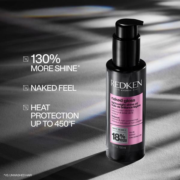 Ulta Redken  Naked Gloss Lightweight Hair Oil For Shine And Frizz Control