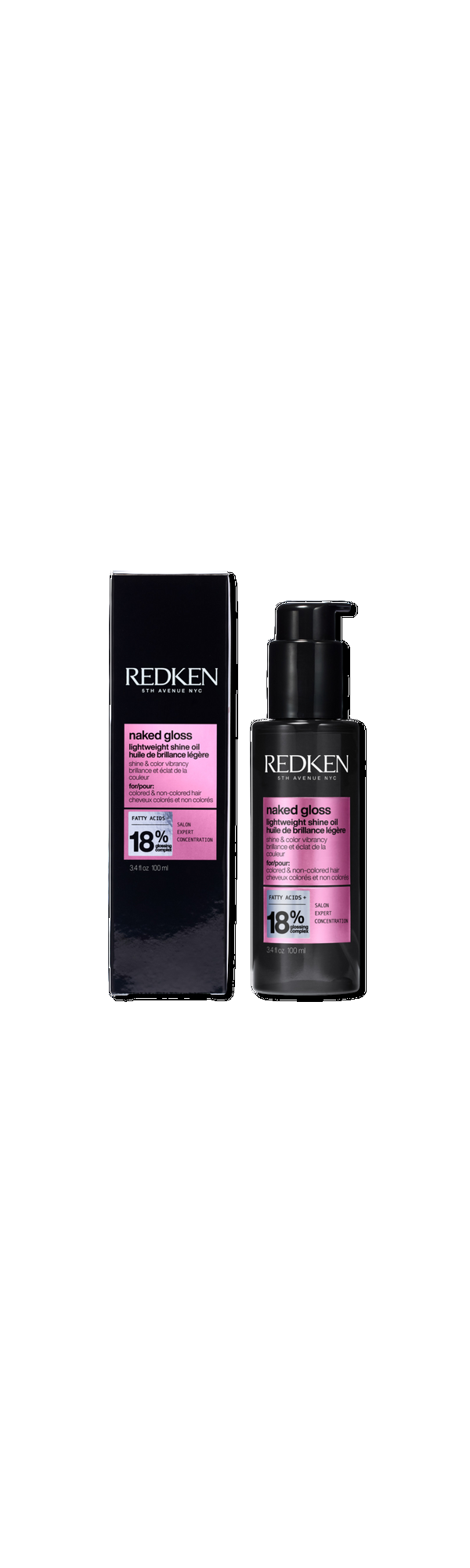 Ulta Redken  Naked Gloss Lightweight Hair Oil for Shine and Frizz Control