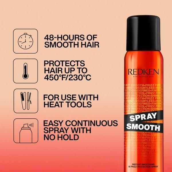 Ulta Redken  Spray Smooth Anti-Frizz Spray With Heat Protection