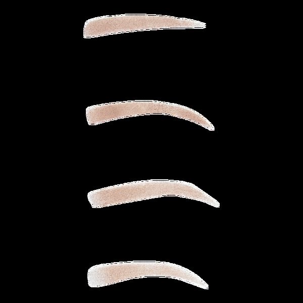 Ulta Revolution Beauty  Brow Powder Stamp & Stencil Kit