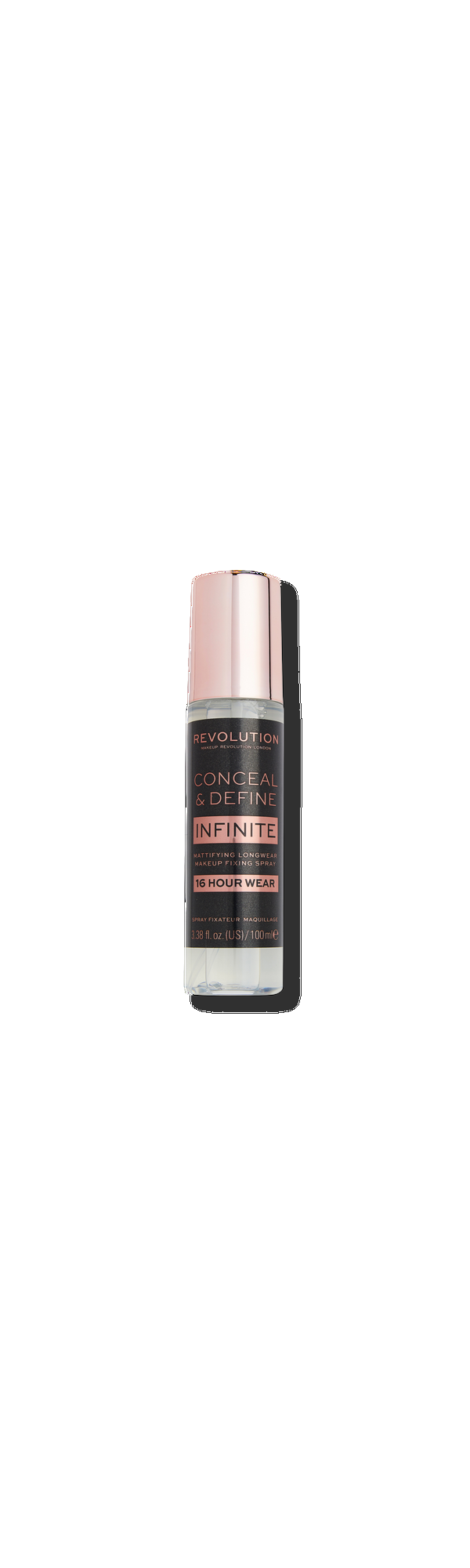 Ulta Revolution Beauty  Conceal & Define Infinite Mattifying Longwear Makeup Fixing Spray