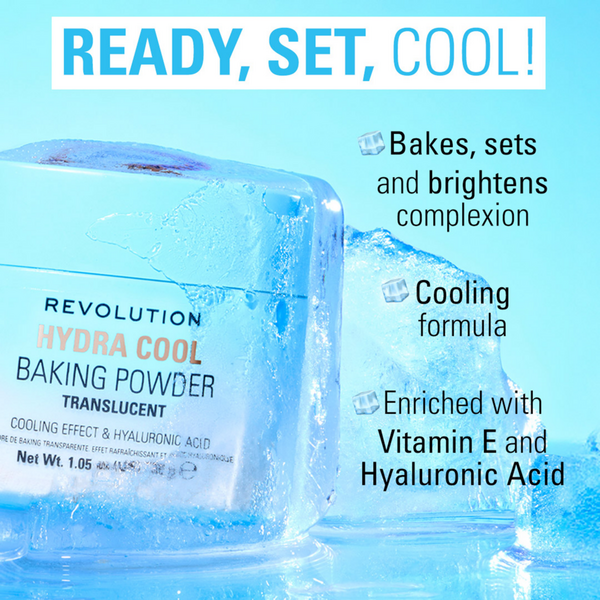 Ulta Revolution Beauty  Hydra Cool Loose Baking Powder