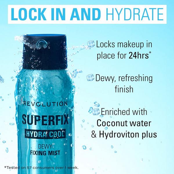 Ulta Revolution Beauty  Superfix Hydra Cool Prep + Fix Continuous Fixing Mist