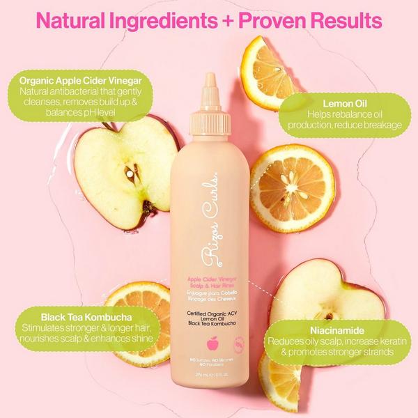 Ulta Rizos Curls  Apple Cider Vinegar Scalp & Hair Rinse