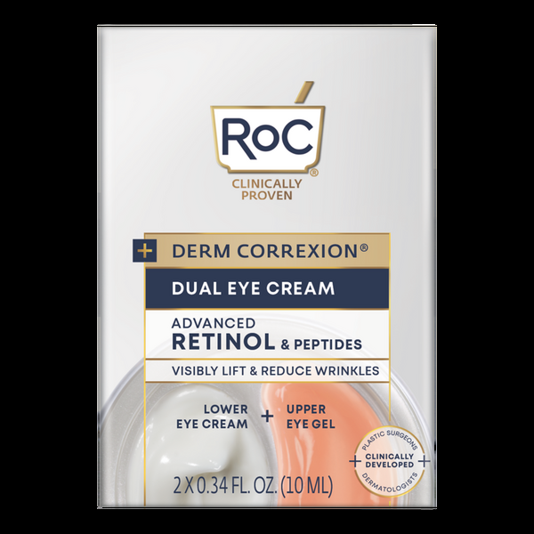 Ulta RoC  Derm Correxion Dual Eye Cream With Advanced Retinol + Peptides