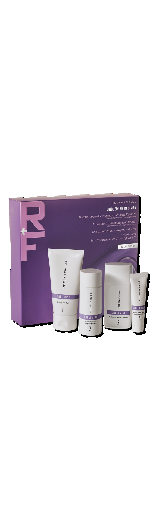 Ulta RODAN + FIELDS  Unblemish 30-Day Regimen for Adult Acne