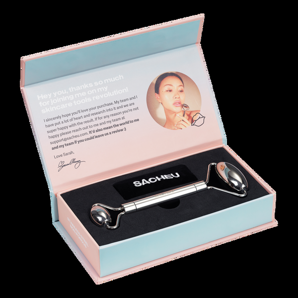 Ulta SACHEU  Dual-Sided Stainless Steel Beauty Roller