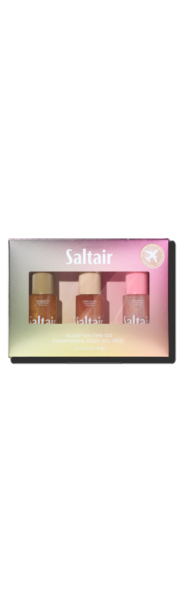 Ulta Saltair  Glow-On-The-Go Mini Shimmering Body Oil Trio