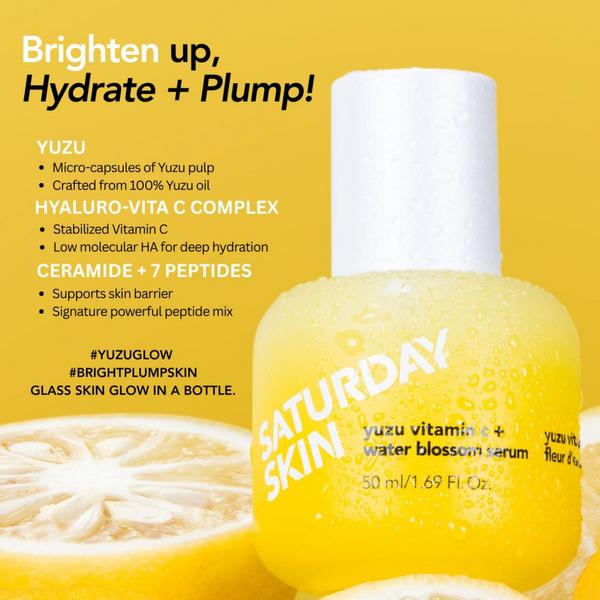 Ulta Saturday Skin  Yuzu Vitamin C + Water Blossom Serum