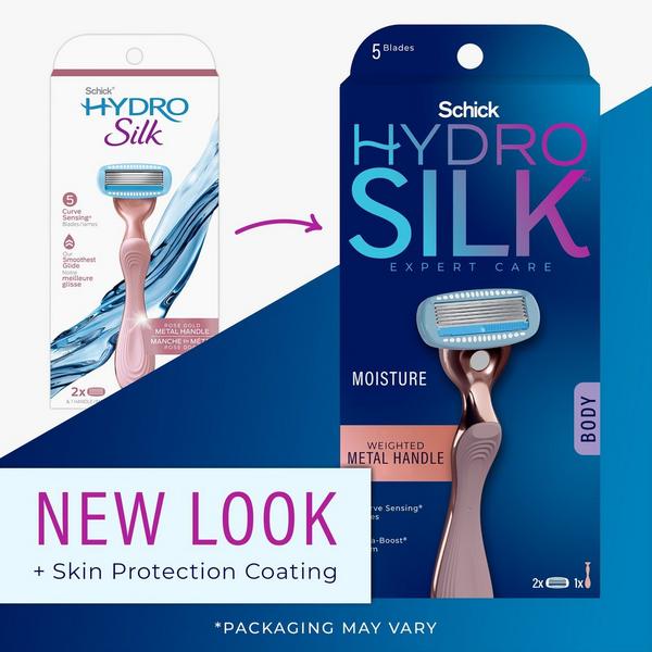 Ulta Schick  Hydro Silk Rose Gold Metal Handle Razor