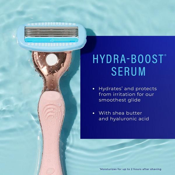 Ulta Schick  Hydro Silk Rose Gold Metal Handle Razor