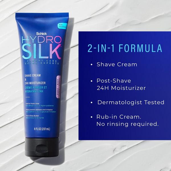 Ulta Schick  Hydro Silk Shave Cream & 24 Hour Moisturizer