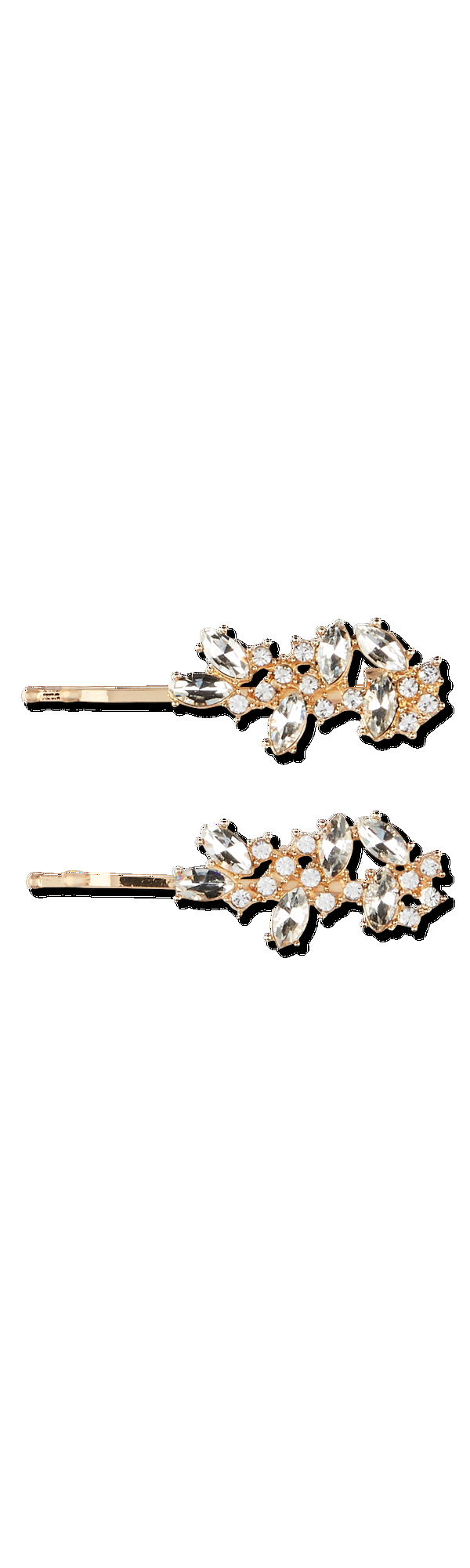 Ulta Scünci  Elite Rhinestone Bobby Pins 2 Pieces Glam Gold 2 Pieces