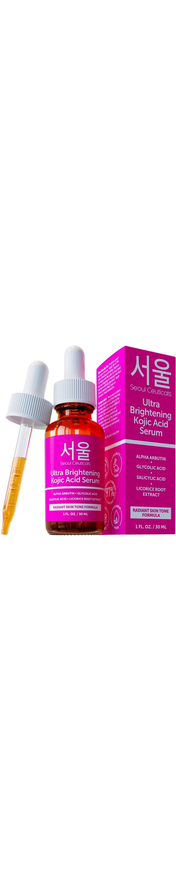 Ulta Seoul Ceuticals  Korean Skin Care Ultra Brightening Kojic Acid Serum
