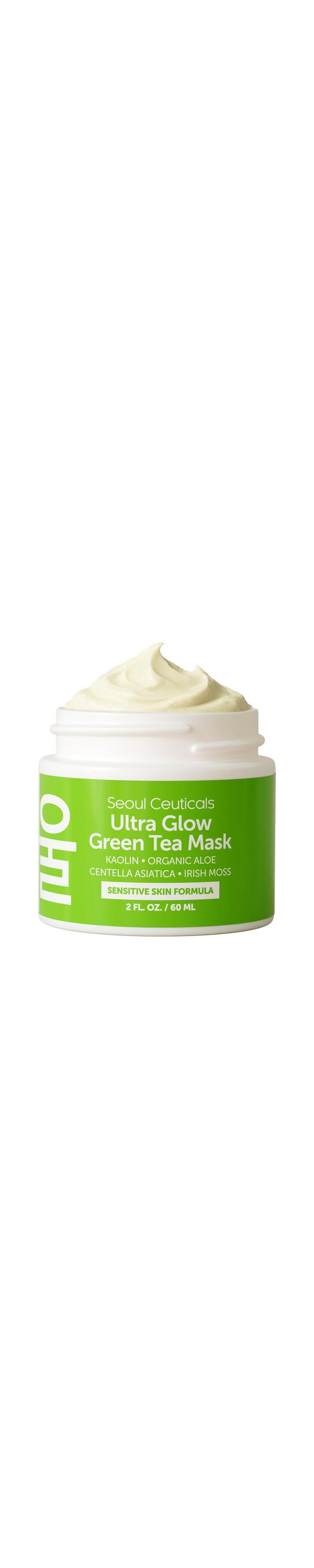 Ulta Seoul Ceuticals  Korean Skin Care Ultra Glow Green Tea Mask
