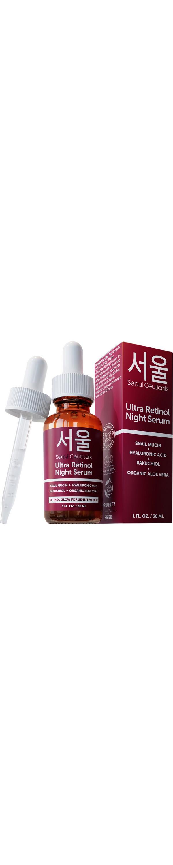 Ulta Seoul Ceuticals  Korean Skin Care Ultra Retinol Night Serum