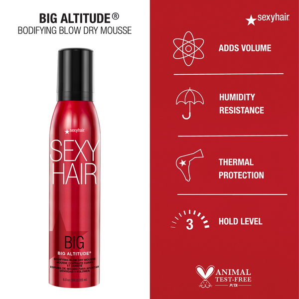 Ulta Sexy Hair  Big Sexy Hair Big Altitude Bodifying Blow Dry Mousse