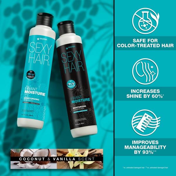 Ulta Sexy Hair  I WANT MOISTURE Moisturizing Shampoo