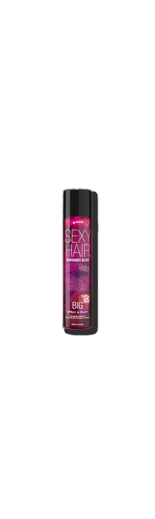Ulta Sexy Hair  Special Edition Spray & Play Burgundy Bliss Volumizing Hairspray