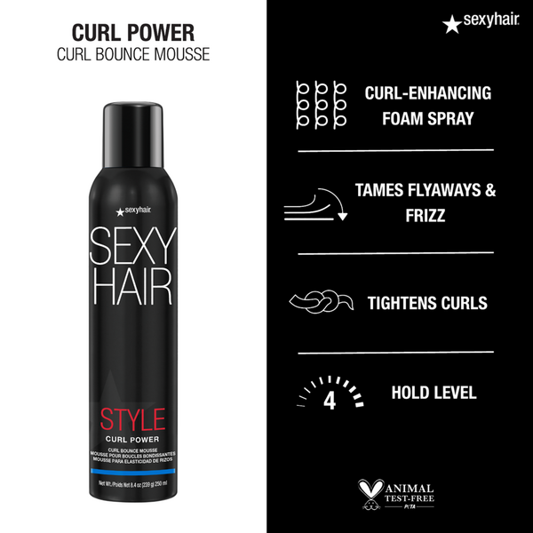 Ulta Sexy Hair  Style Sexy Hair Curl Power Curl Bounce Mousse