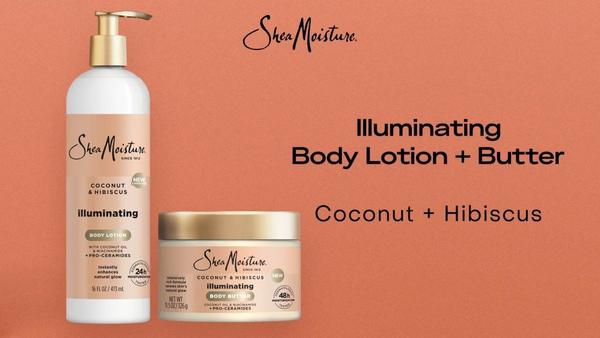 Ulta SheaMoisture  Coconut & Hibiscus Niacinamide And Pro-Ceramides Illuminating Body Butter
