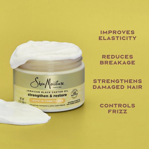 Ulta SheaMoisture  Jamaican Black Castor Oil 100% Pure Jamaican Black Castor Oil Leave In Conditioner 11.5 Oz