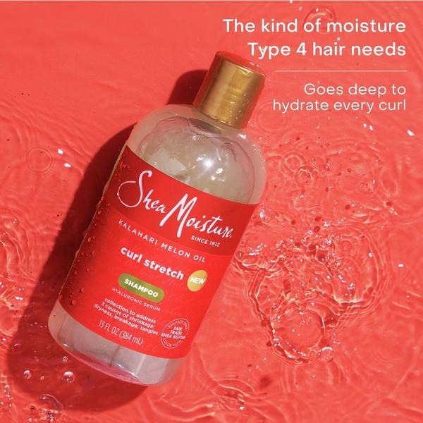 Ulta SheaMoisture  Kalahari Melon Oil Infused Curl Stretch Shampoo With Hyaluronic Serum