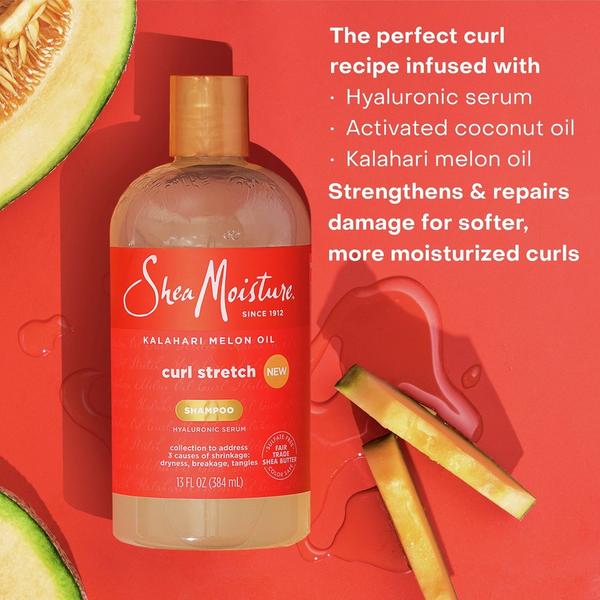 Ulta SheaMoisture  Kalahari Melon Oil Infused Curl Stretch Shampoo With Hyaluronic Serum