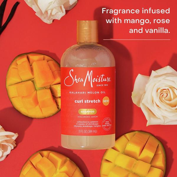 Ulta SheaMoisture  Kalahari Melon Oil Infused Curl Stretch Shampoo With Hyaluronic Serum