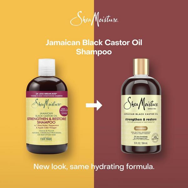 Ulta SheaMoisture  Strengthen And Restore 100% Pure Jamaican Black Castor Oil Shampoo